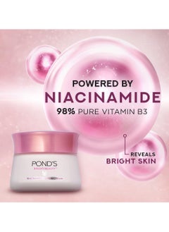 Pond's Bright Beauty Anti-Spot Serum Cream with Niacinamide and SPF 15 PA++, Fades Dark Spots and Reveals Bright Skin, 50g  - Image 3