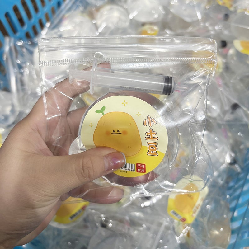 Bubble Squeeze Pimple Toy Internet Sensation Transparent Crystal Ball Slow Rebound Creative Stress Relief Squeeze Toy - Image 4