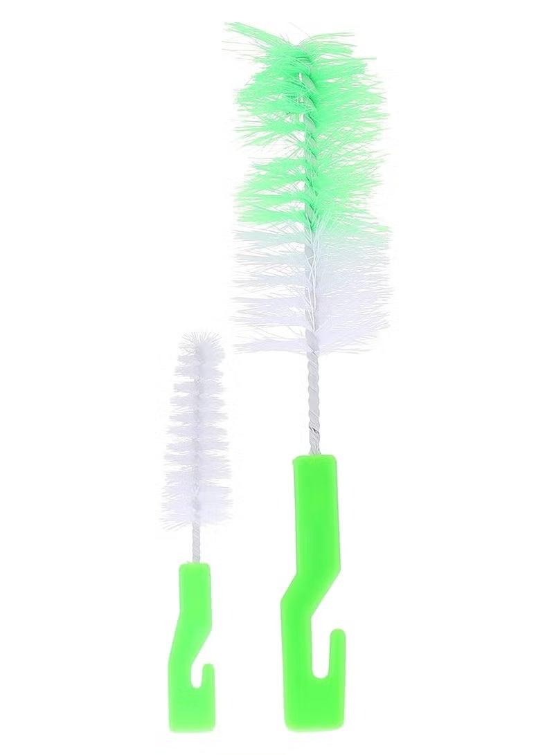 لا فروتا فرشاة تنظيف زجاجة الرضاعة وحلمة البيبرونة من لافروتا - اللون الأخضر - Image 2