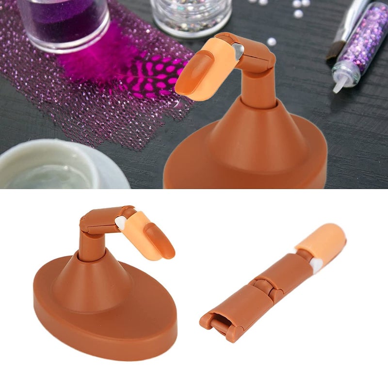 STORE 2508 Store2508 Nail Art Training Practice Fingers 3 Pcs Set with 100 Practice Nail Tips - Image 3