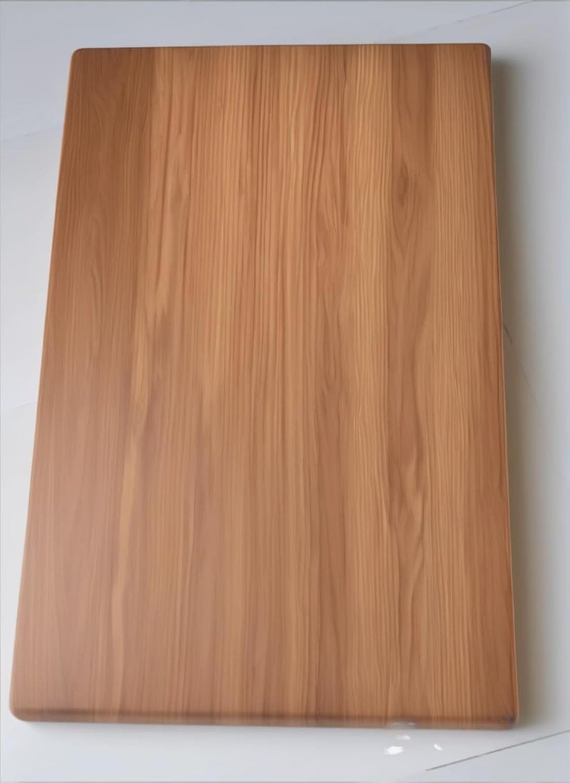 Bestone products Table top for CentreSofaOfficeCoffee Table Folding Wall Brackets Shelf Top One Side Laminated with mica Semi Gloss Finish with Deco Polish Thikness 18mm Color Linerwood 24x25 Inches  - Image 4