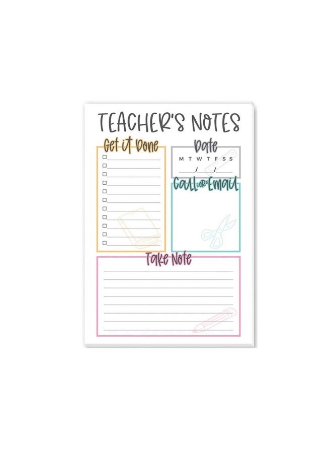 Tiny Expressions Teacher Notepad | Teacher Appreciation Gifts | Made In The Usa (Teacher Notepad)… - Image 1
