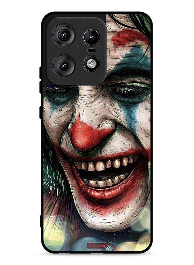 Tolwak Motorola Edge 50 Pro 5G Protective Case Cover Joker Laughing Face  - Image 1