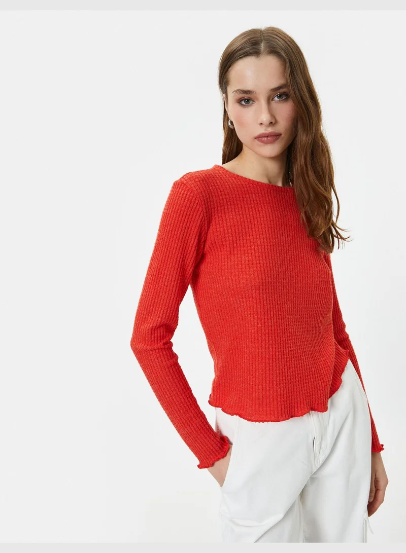 KOTON Long Sleeve T-Shirt