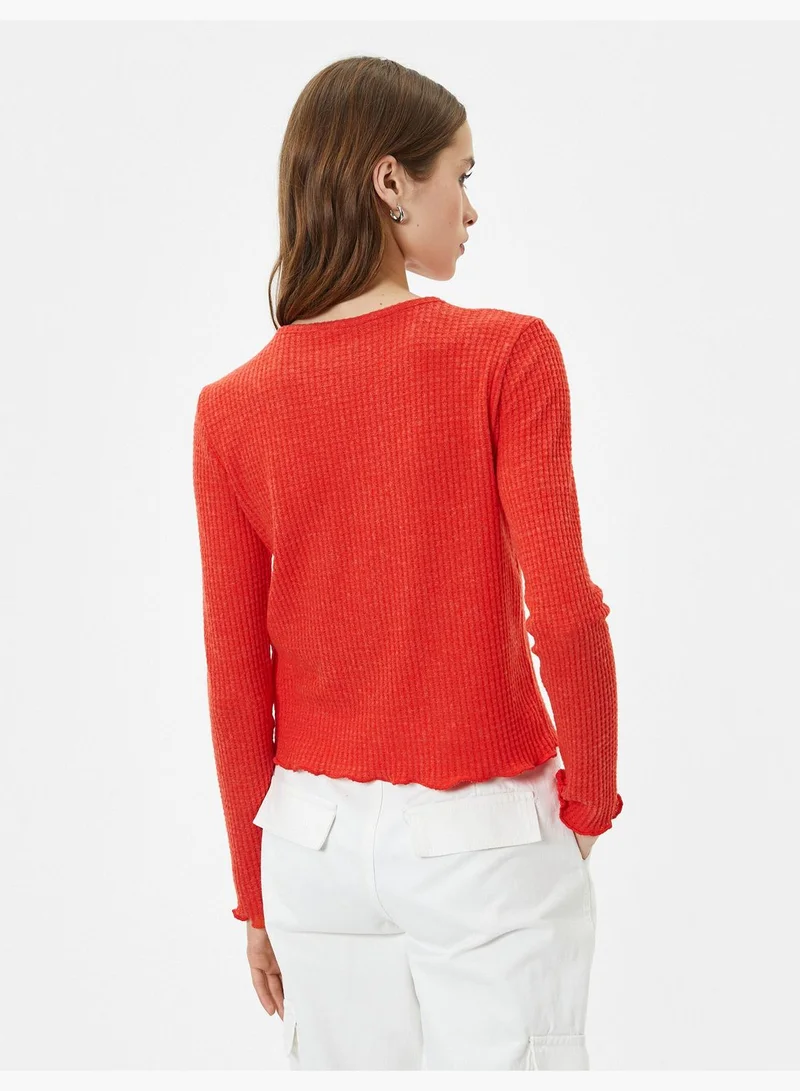 KOTON Long Sleeve T-Shirt