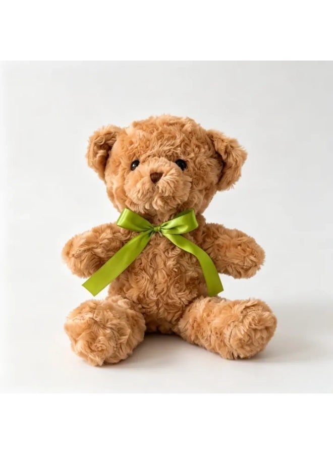 Cute Brown Plush Bear Stuffed Animal – Soft Huggable Teddy Bear Toy for Kids, Valentine’s Day, Birthday, or Baby Shower Gift, 12 Inch - Image 2