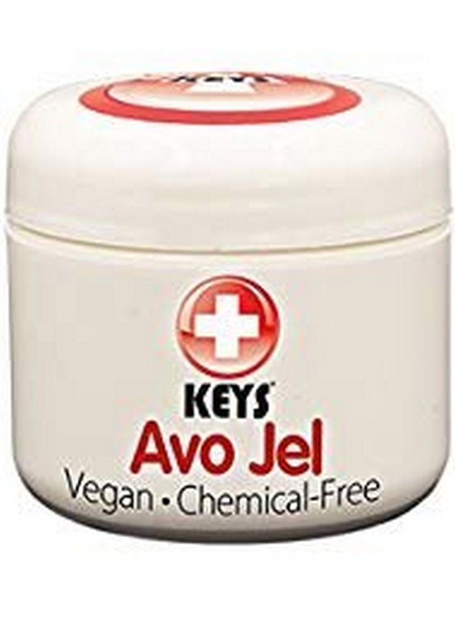 keys أفو جيل بديل طبيعي نباتي خالي من المواد الكيميائية جل نفط طبيعي خالي من الحماية للبشرة مصنوع من زيت الأفوكادو العضوي الجليدي النقي بدون شمع بدون مكونات صناعية 2 أونصة - Image 1