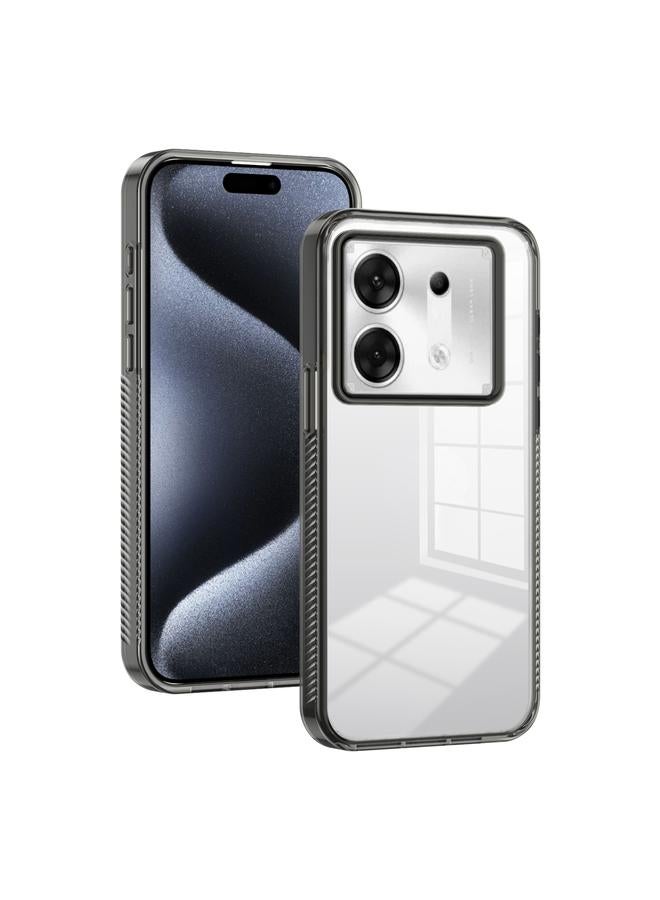 Zaboon Case For Infinix Zero 30 5G 2.5mm Anti-slip Clear Acrylic Hybrid TPU Phone Case - Image 1