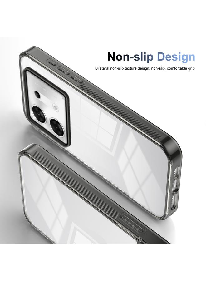 Zaboon Case For Infinix Zero 30 5G 2.5mm Anti-slip Clear Acrylic Hybrid TPU Phone Case - Image 4