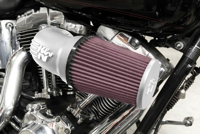 K+N K&N 63-1137S Performance Air Intake System, Silver  - Image 2
