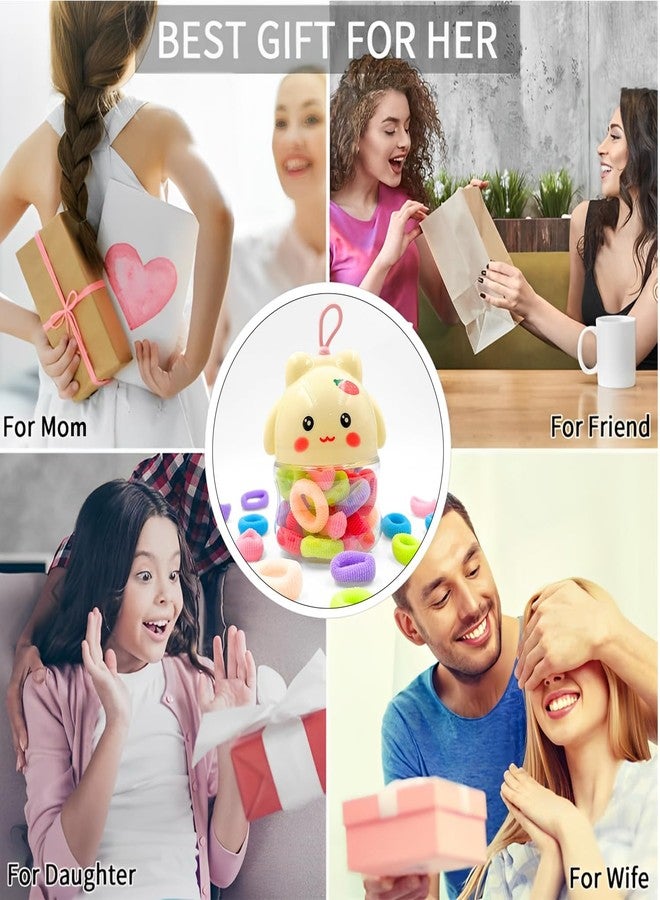 FHF Hair Accessories Combo for Kids Girls | stylish Tic-Tac Hair Clip & Rubber Band for Baby Girls & Women | A Box of Multipurpose Girls Hair Accessories | Birthday Gift for Girls (Pack Of 12) - Image 5