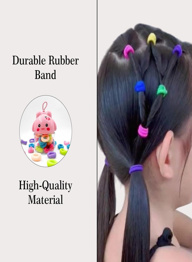 FHF Hair Accessories Combo for Kids Girls | stylish Tic-Tac Hair Clip & Rubber Band for Baby Girls & Women | A Box of Multipurpose Girls Hair Accessories | Birthday Gift for Girls (Pack Of 12) - Image 4