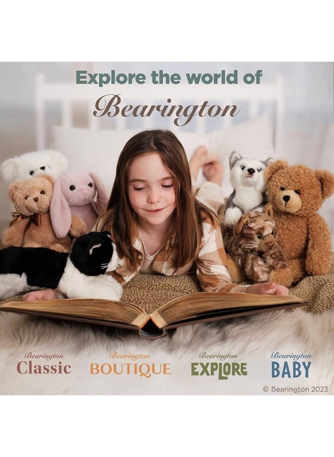 Bearington Collection - Bearington Collection Chewie The Yorkie Stuffed Dog, 13 Inch Realistic Stuffed Animal - Image 1
