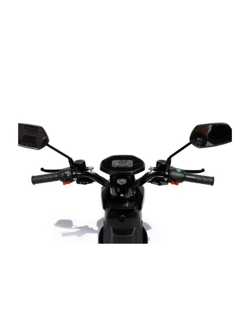 كي يو جي أو أو سكوتر كهربائي من نوت - محرك قوي 1200 وات، نطاق أقصى 50 كم، سرعة 50 كم/ساعة، بطارية 48 فولت قابلة للفصل ومقاوم للماء IPX4 - Image 4