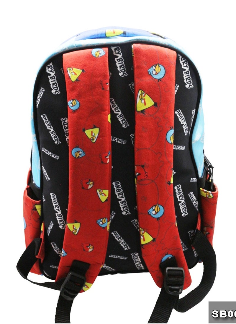 Gharibo Bags School backpack with lunch bag Size 17 model 32 Angry Birds  - Image 5