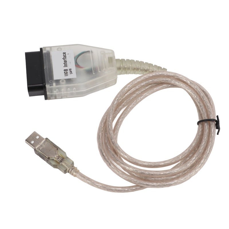 BMW Diagnostic Cable: 500kbit/s & 100kbit/s Speed - Voltage Detection Car Coding Tool for BMW E39 E60 E61 E90 E91 E92 E93 - Image 1