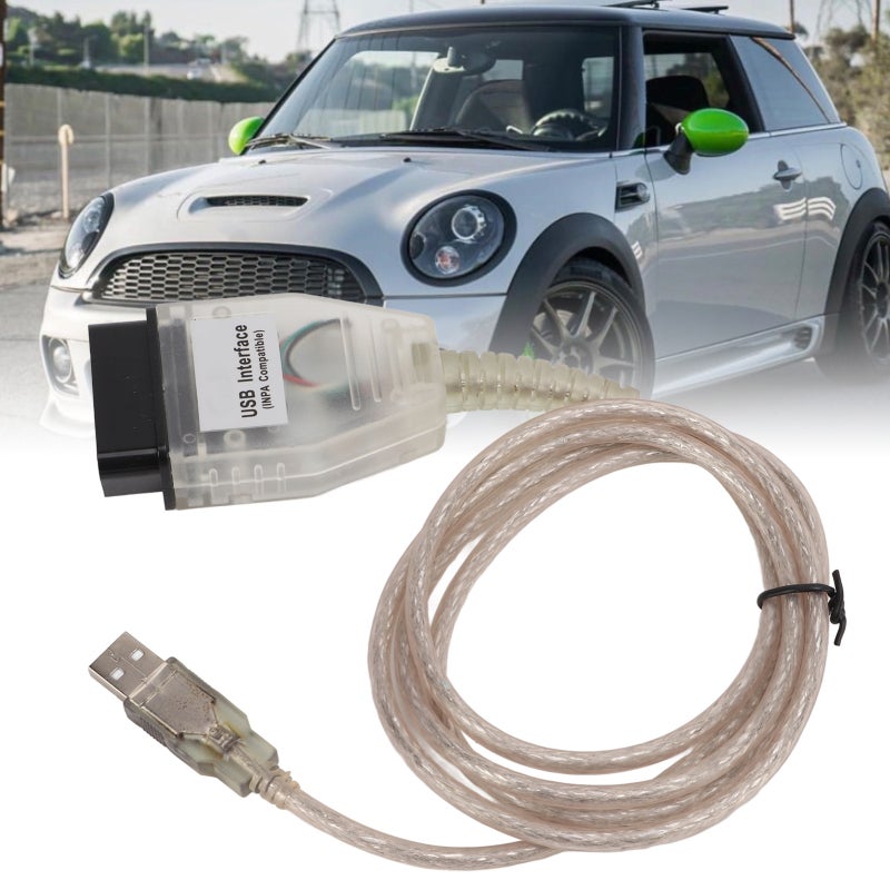 BMW Diagnostic Cable: 500kbit/s & 100kbit/s Speed - Voltage Detection Car Coding Tool for BMW E39 E60 E61 E90 E91 E92 E93 - Image 4