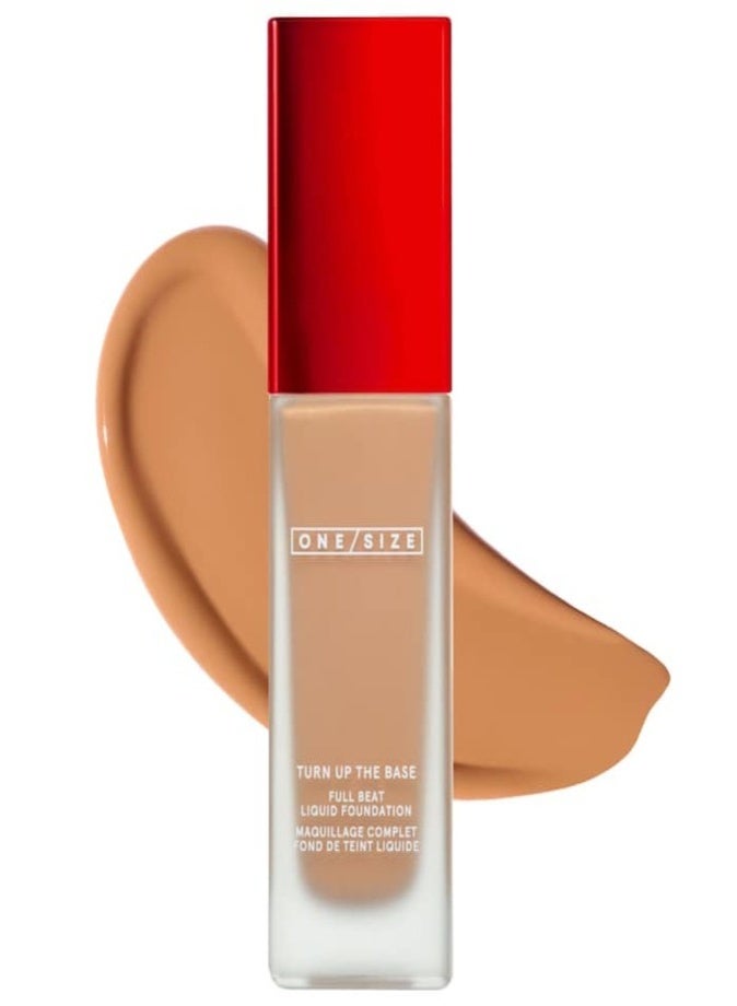One size ONE/SIZE Turn Up The Base Full Beat Waterproof Liquid Foundation 55N - Medium Dark 30ml – Full Coverage Matte Finish - Image 1