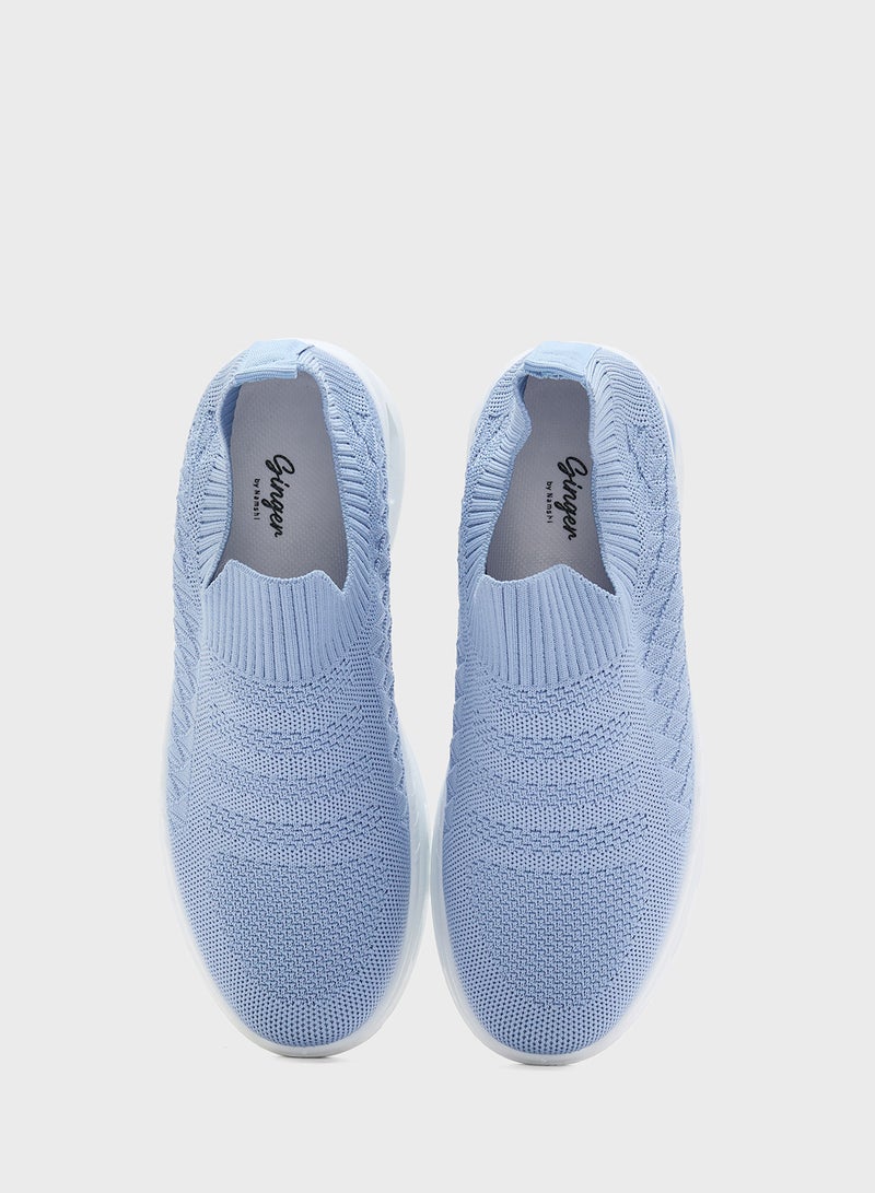 Ginger Fly Knit Comfort Slip On Shoe  - Image 4