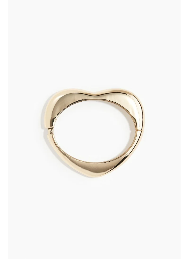اتش اند ام Heart-shaped bangle