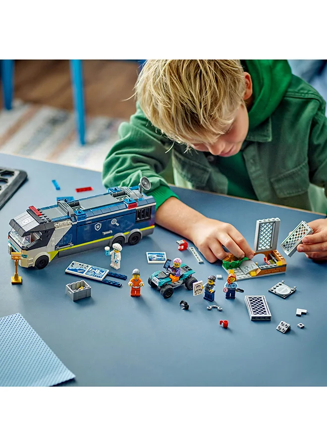 ليغو لعبة شاحنة المختبر الجنائي المتنقل للشرطة 60418 من LEGO® City