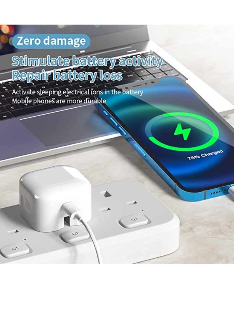 iPhone Charger Fast PD20W USB Type C Wall Charger Fast Charging Plug Universal Travel Adapter Compatible For iPad Pro iPad mini iPhone 13 Pro With Cable
