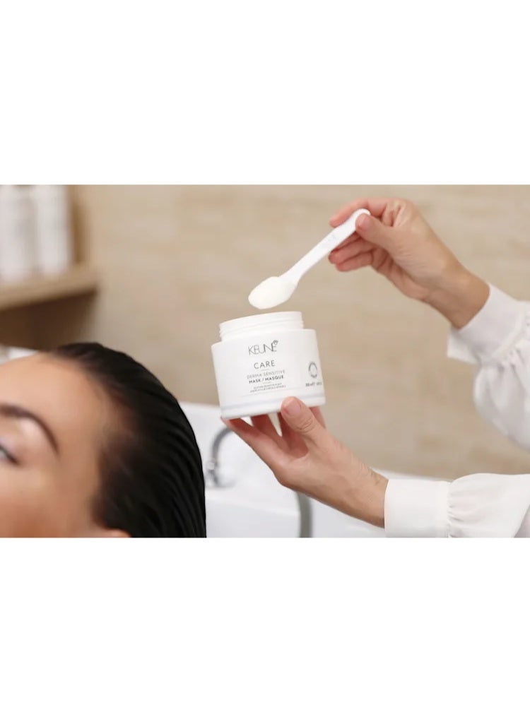 Keune Care Derma Sensitive Mask for Hair - Soothes Sensitive Scalp, Twin Pack (2 × 200ml) - Image 4
