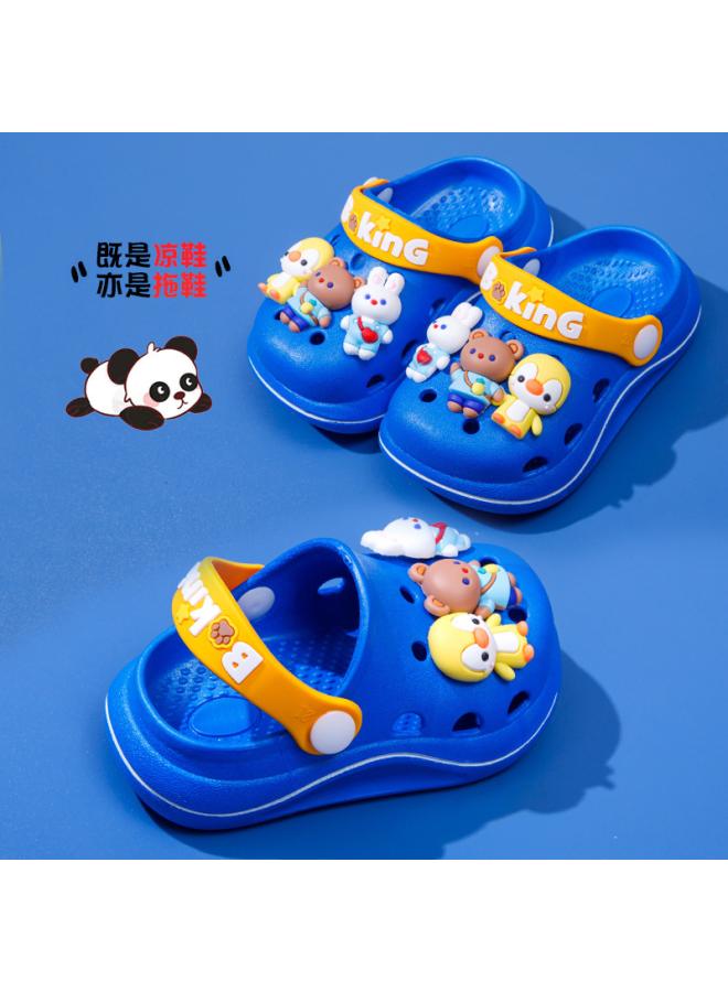 SHAKA Non-Slip Children Boys And Girls Slippers Summer Sandals And Slippers Girls Children Baby Hole Shoes Children Cartoon Wholesale - Image 1