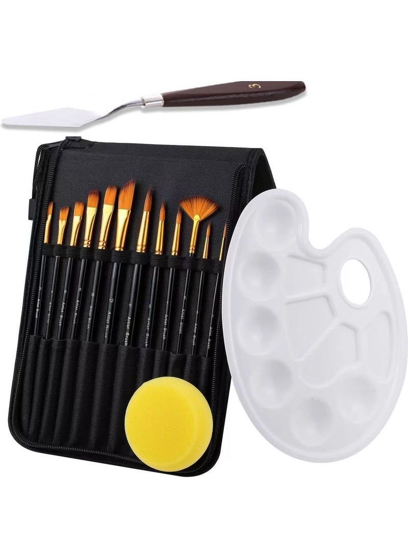 Valkyrie 15 Piece Professional Paint Brush Set  - Image 1