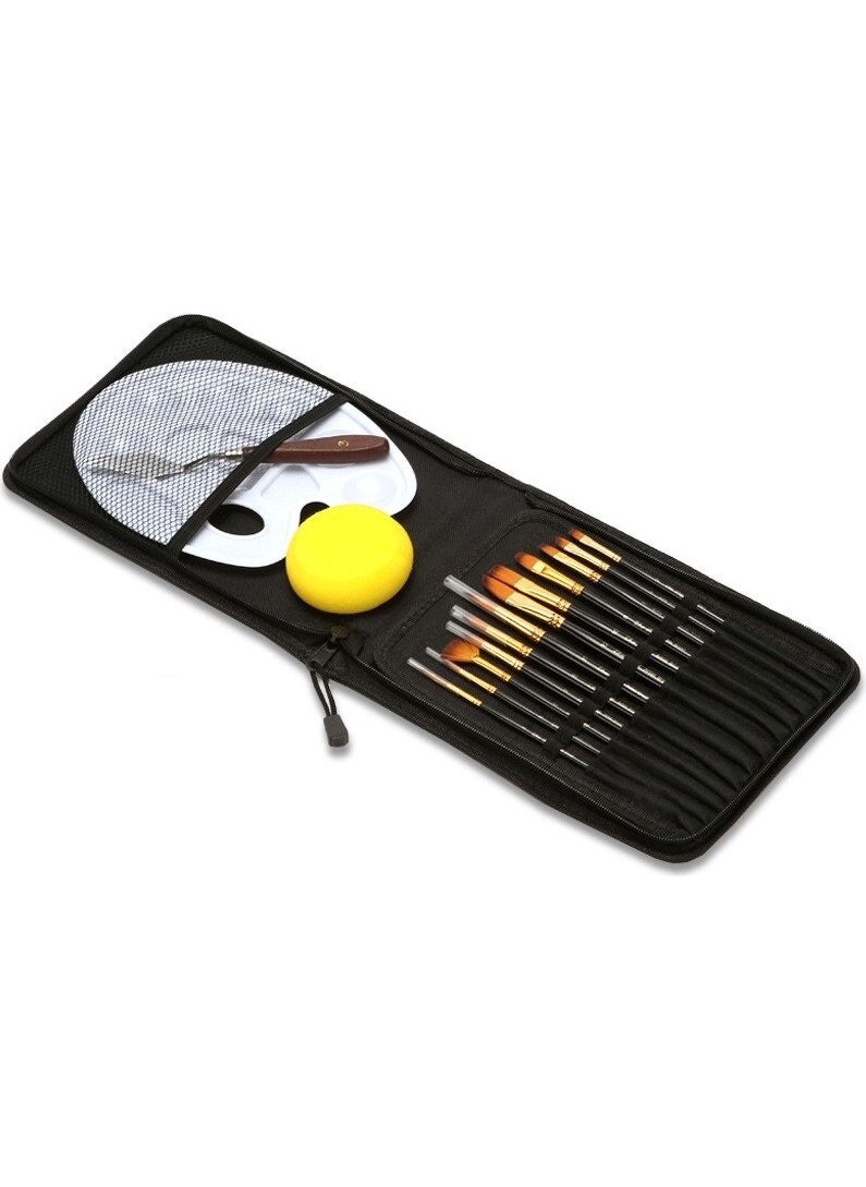 Valkyrie 15 Piece Professional Paint Brush Set  - Image 5