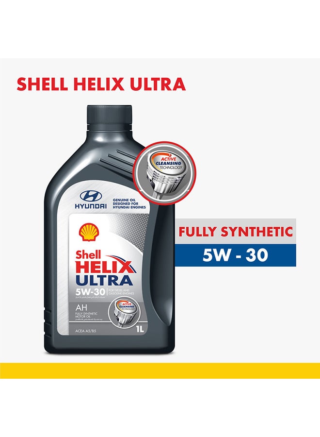 Shell Helix Ultra AH 5W-30 (SL,A5/B5)-Hyundai (12 X 1 Liter carton) - Image 3