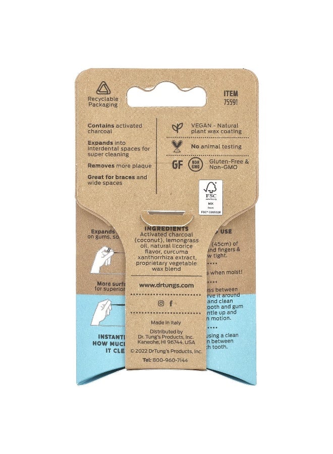drTung's Dr. Tung's, Ecosentials™, The Vegan Smart Floss®, Lemongrass, 30 yd (27 m)  - Image 2