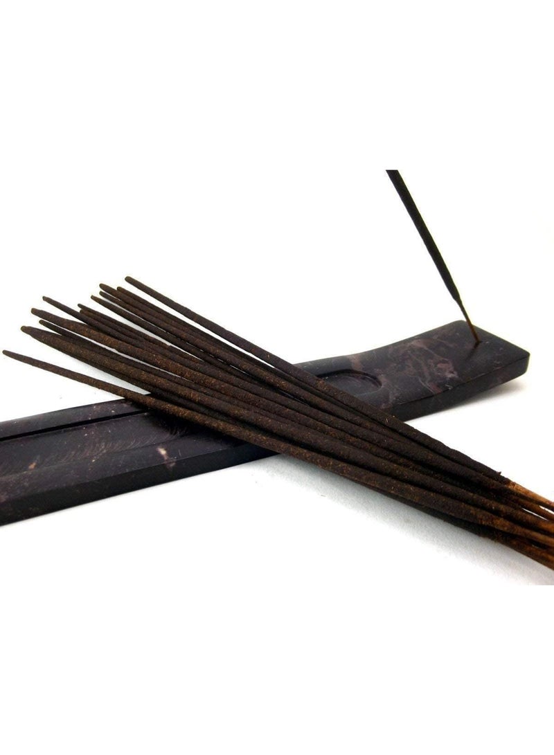 Yajna-Frankincense-and-Myrrh 100%-Natural-Handmade-Hand-Dipped-Incense-Sticks Organic-Chemicals-Free for-Purification-Relaxation-Positivity-Yoga-Meditation The-Best-Woods-Scent (100 Sticks (150GM)) Frankincense & Myrrh - Image 2