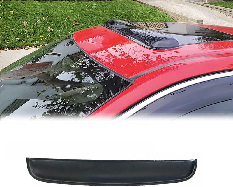 Deebior 38"(Not Wider Than 36.8") Sunroof Wind Deflector,Universal Fit Tinted Moonroof Visor for Deflecting Noise, Rainy and Windy Weather,Car Accessories Sun Shade Waterproof Double Side Tape RN98 - Image 2