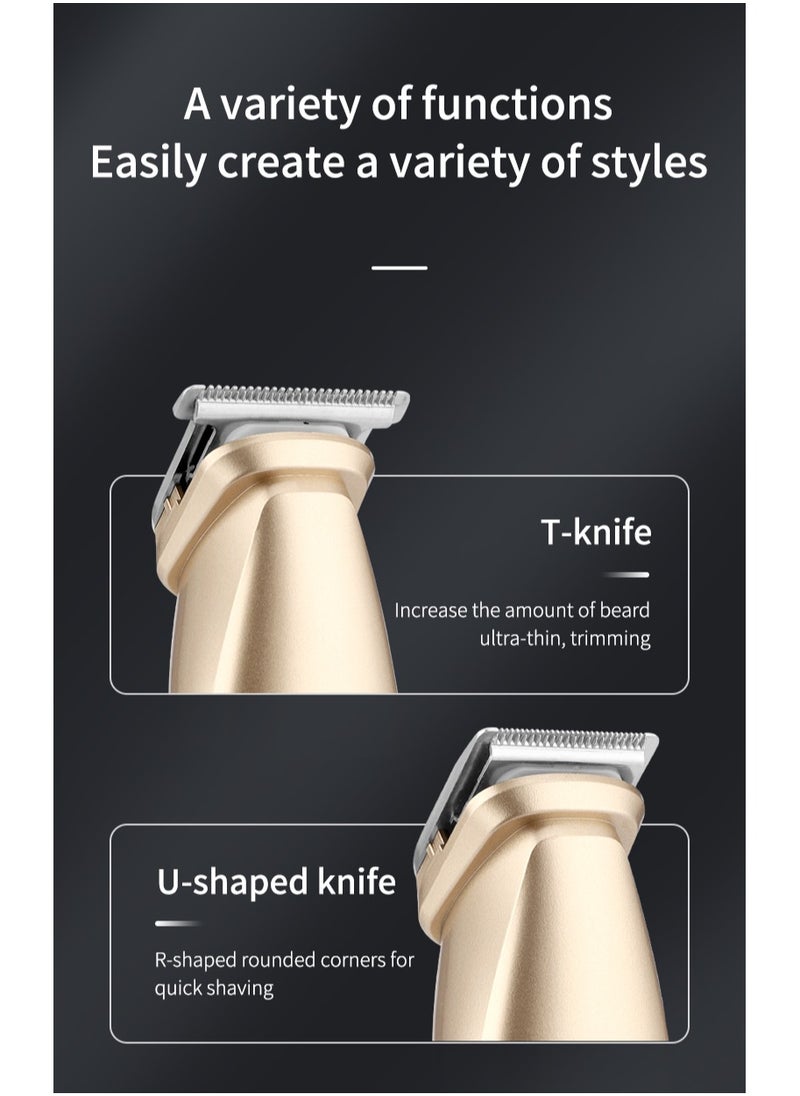 5-in-1 Electric Shaver Home Men's Hair Clipper Multifunctional Trimmer Nose Hair Trimmer Set