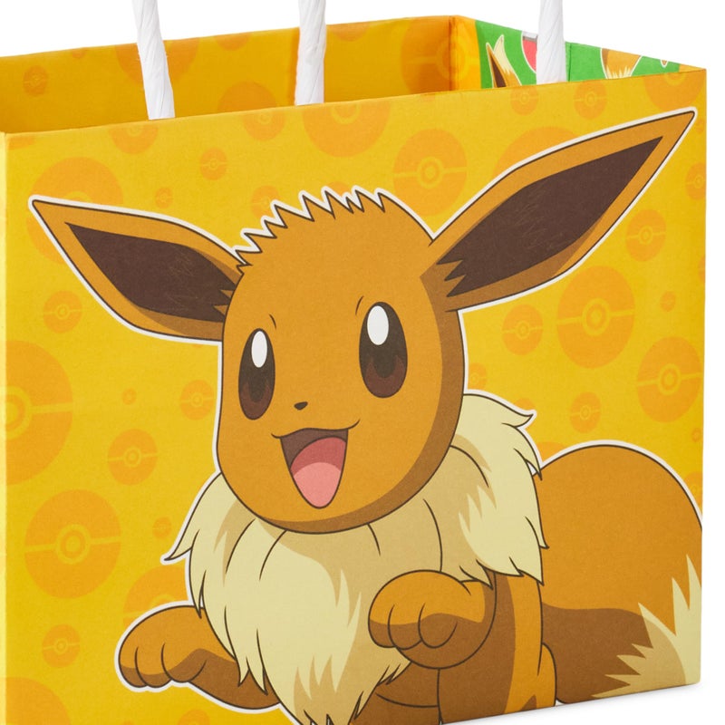 Hallmark PokÃ©mon 4" Mini Gift Bags (18 Bags: Pikachu, Charizard, Gengar, Eevee) for Birthday Party Favors, Gift Cards, Classroom Treats - Image 5
