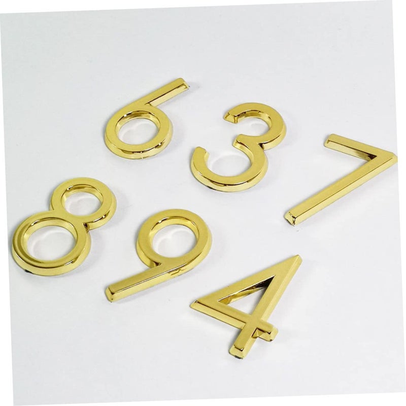 Self Adhesive House Numbers 10 Pcs Durable Address Stickers For Door Mailbox Apartment Office Easy Installation - Image 5