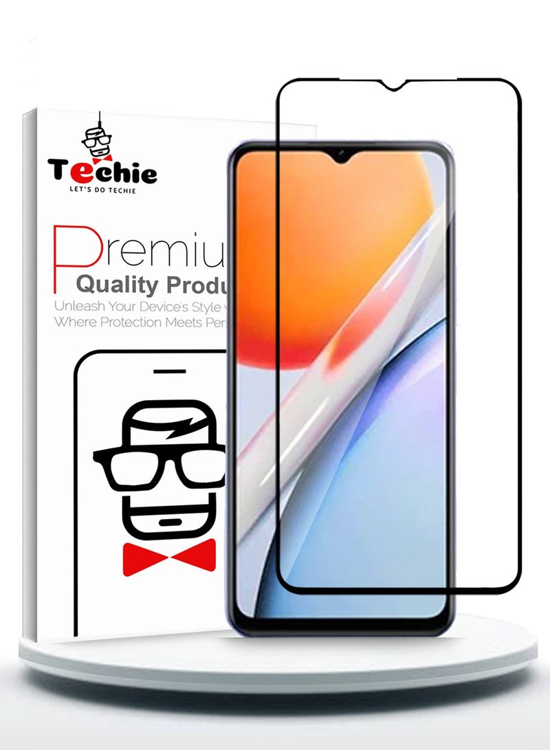 Techie Vivo Y36i 5G 2023 Full Cover HD Tempered Glass Screen Protector - Image 1