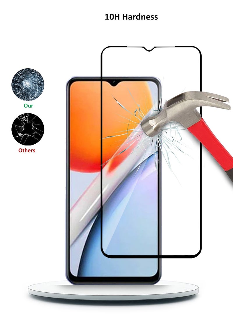 Techie Vivo Y36i 5G 2023 Full Cover HD Tempered Glass Screen Protector - Image 3