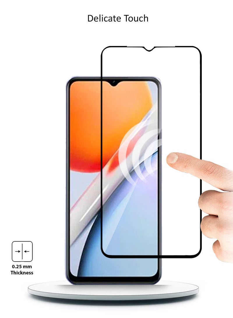 Techie Vivo Y36i 5G 2023 Full Cover HD Tempered Glass Screen Protector - Image 4