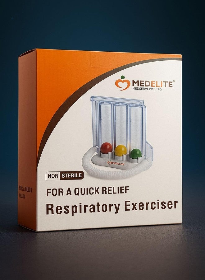 Medelite Medserve Respirometer Deep Breathing and Lung Exerciser - Image 5