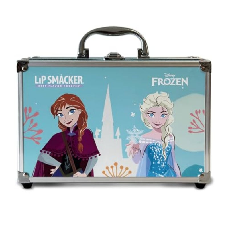 Frozen Traincase for,40+ Pieces Makeup Giftset Including Colorful Make-up for Face, Lips and Nails, Hair and Makeup Accessories are Included for your'Princess Look - Image 1