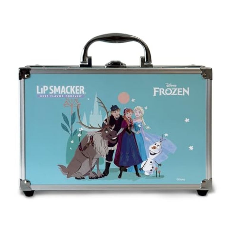 Frozen Traincase for,40+ Pieces Makeup Giftset Including Colorful Make-up for Face, Lips and Nails, Hair and Makeup Accessories are Included for your'Princess Look - Image 2