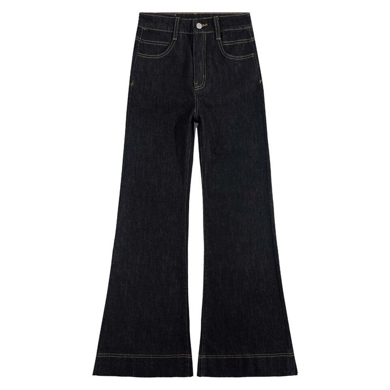 Unisex Classic Denim Jeans Loose Fit Daily Outdoor Wear - Image 5