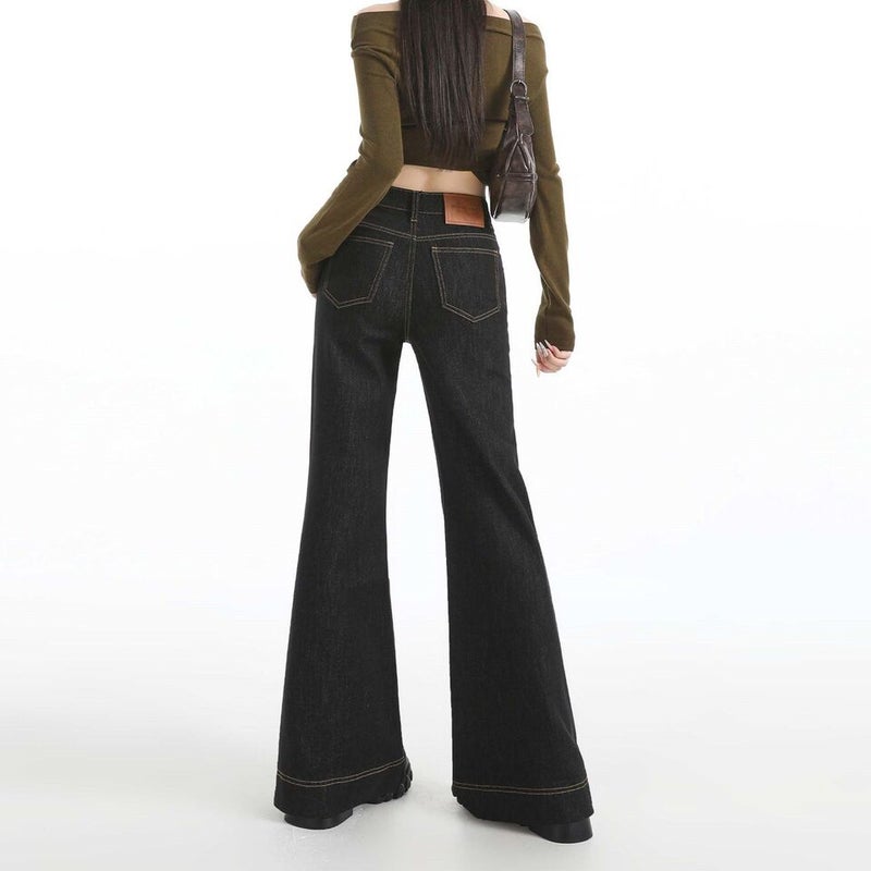 Unisex Classic Denim Jeans Loose Fit Daily Outdoor Wear - Image 4