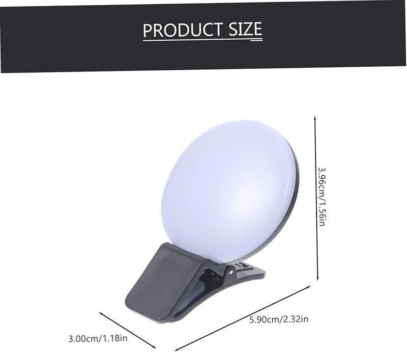 ميني يو إس بي ضوء الممرضة 4 قطع محمول مشبك حقيبة شارة دافئ إل إي دي حجم الهدية 5.9x3.96x3 سم - Image 3
