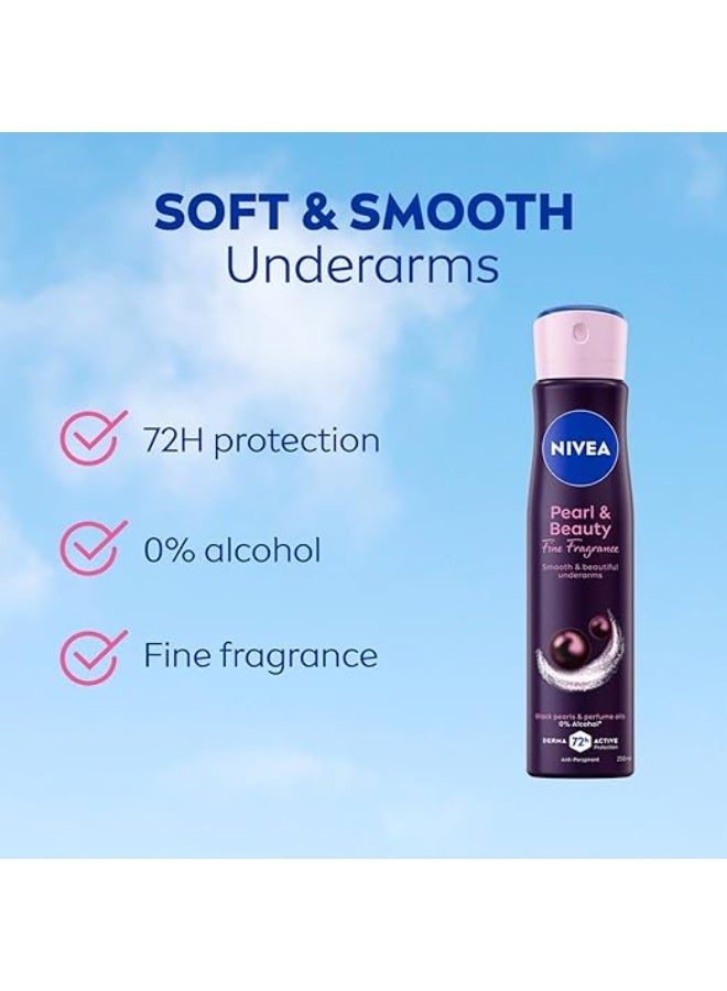 Nivea Pearl & Beauty Deodorant - Image 2
