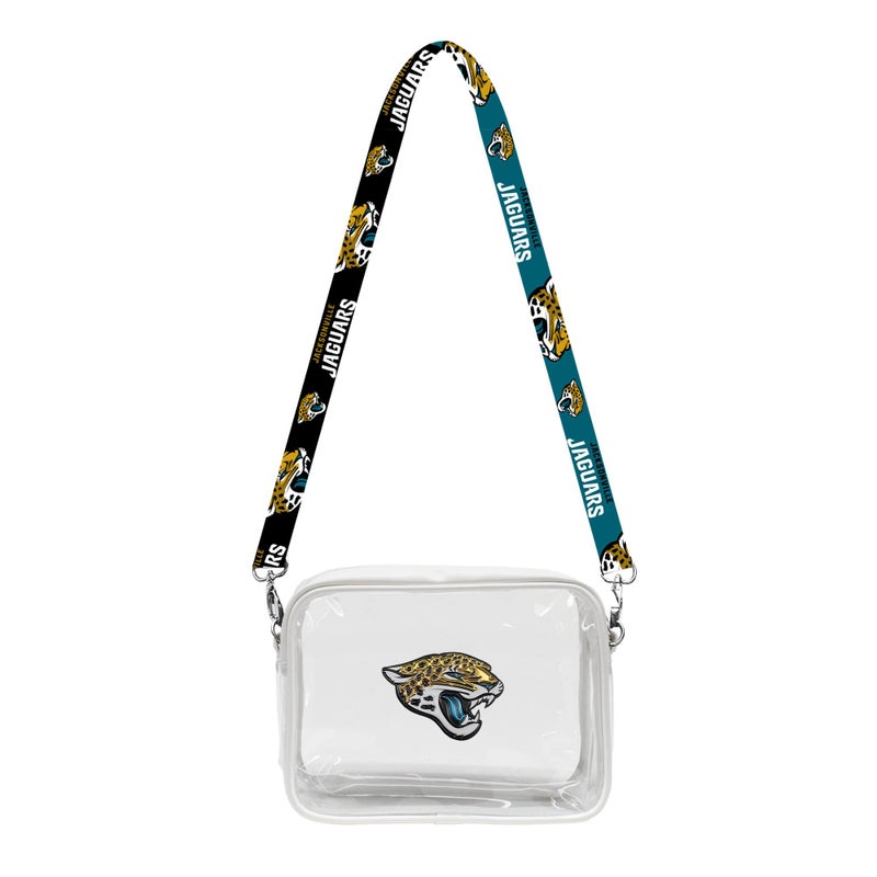Littlearth Jacksonville Jaguars NFL Clear Fanny Fan Purse - Image 2