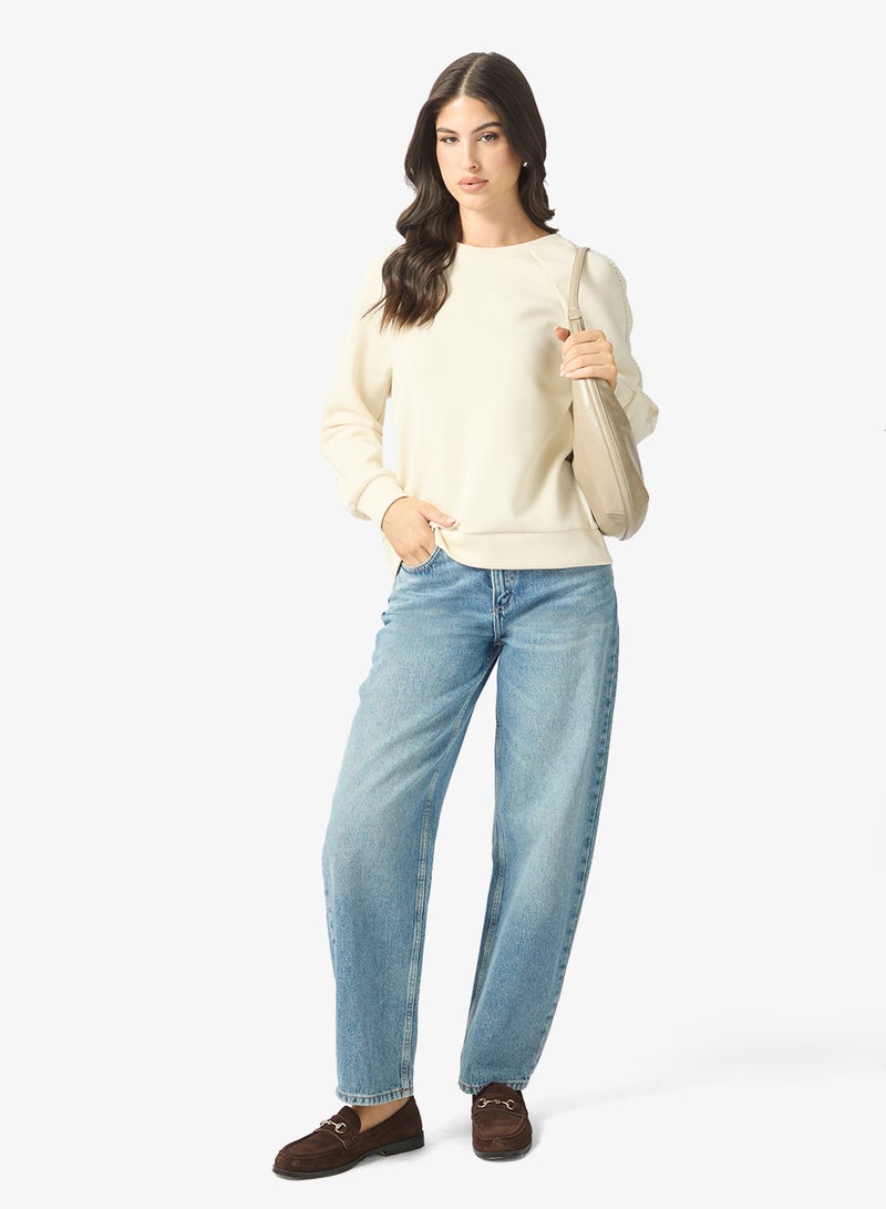 فيرو مودا سويت شيرت بأكمام طويلة من فيم هارتلي - Image 4