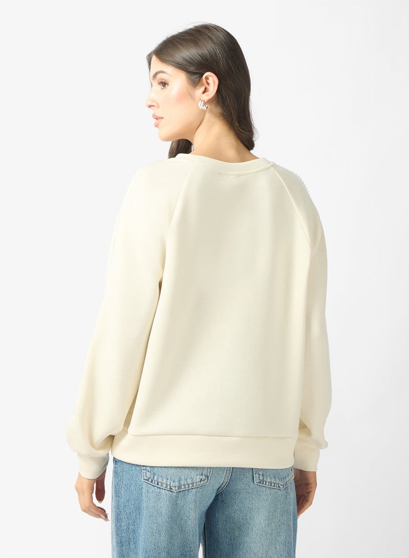 VERO MODA Vmheartley Long Sleeve Sweatshirt - Image 2
